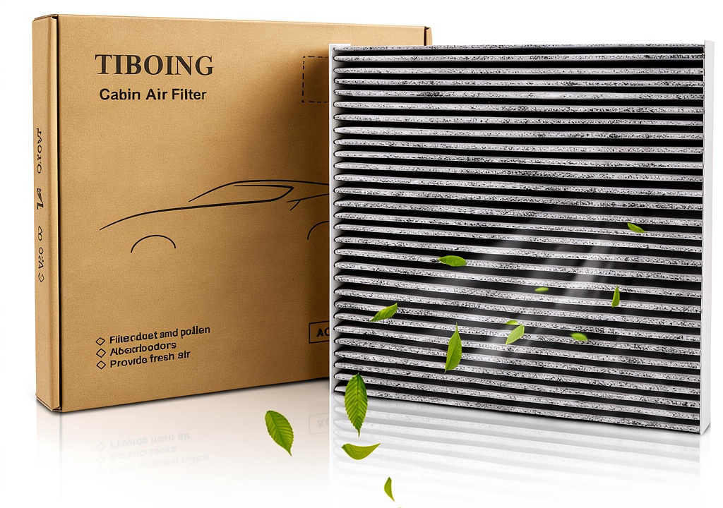 Installing TIBOING cabin air filter behind glove box