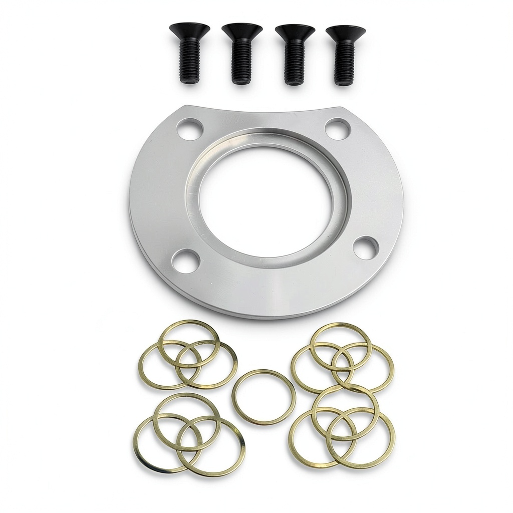 Ford Mustang with Lskioer Billet Steel Cluster Support Plate Kit
