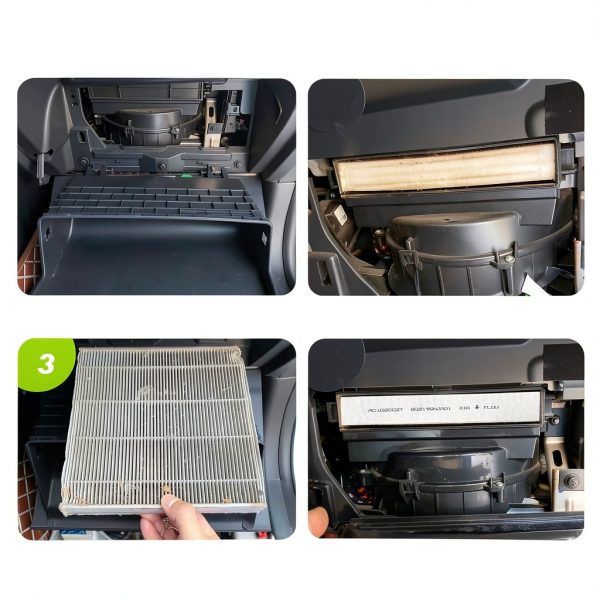 TIBOING Honda Acura Cabin Air Filter Carbon Cloth-3