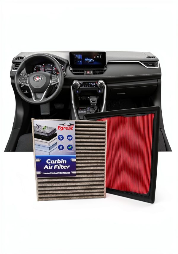 Egreat Carbon Air Filter for RAV4 Camry Highlander-1
