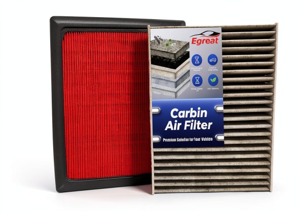 Egreat Carbon Air Filter for RAV4 Camry Highlander-5